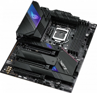 Материнская плата Asus ROG STRIX Z590-E GAMING WIFI Soc-1200 Intel Z590 4xDDR4 ATX AC`97 8ch(7.1) 2x2.5Gg RAID+HDMI от магазина РЭССИ