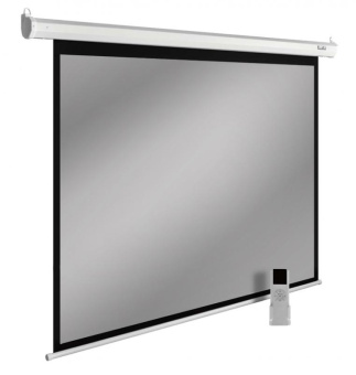 Экран Cactus 138x220см SIlverMotoExpert CS-PSSME-220X138-WT 16:10 настенно-потолочный рулонный белый (моторизованный привод) от магазина РЭССИ