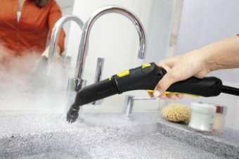 Пароочиститель напольный Karcher EasyFix SC 5 2200Вт желтый/черный от магазина РЭССИ