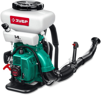 Опрыскиватель Зубр Мастер ОПБ-14-43 бенз. ранц. 14л зеленый от магазина РЭССИ