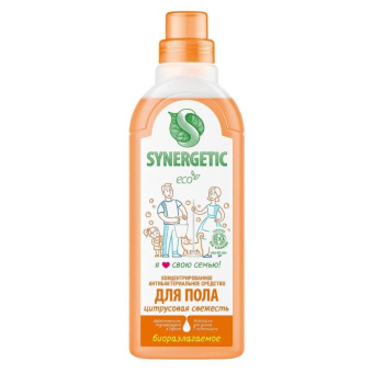Универсальное средство для мытья поверхностей Synergetic Цитрусовая свежесть 750 мл 4607971450191 101755 от магазина РЭССИ