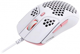 Мышь HyperX Pulsefire Haste белый/розовый оптическая (16000dpi) USB2.0 для ноутбука (5but) от магазина РЭССИ