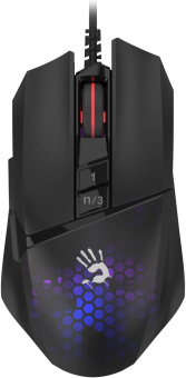 Мышь A4Tech Bloody W65 Max Mini черный оптическая (12000dpi) USB (9but) от магазина РЭССИ