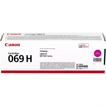 Картридж лазерный Canon 069HM 5096C002/004 пурпурный (5500стр.) для Canon MF752Cdw/754Cdw, LBP673Cdw от магазина РЭССИ