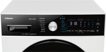 Стиральная машина Hansa WHK9141BSD5 класс: A+++ загр.фронтальная макс.:9кг белый от магазина РЭССИ