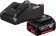Батарея аккумуляторная Bosch GBA 18В 4Ач Li-Ion (З/У в компл.) (1600A01B9Y) от магазина РЭССИ