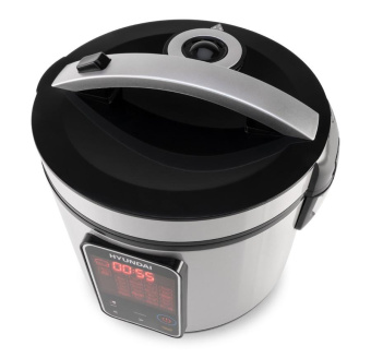 Мультиварка Hyundai HYMC-2400 5л 900Вт серебристый/черный от магазина РЭССИ