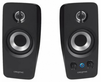 Колонки Creative T15 2.0 черный 18Вт BT от магазина РЭССИ