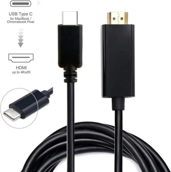 Кабель-переходник аудио-видео Premier L9G USB Type-C (m)/HDMI (m) 2м. черный (A2604) от магазина РЭССИ