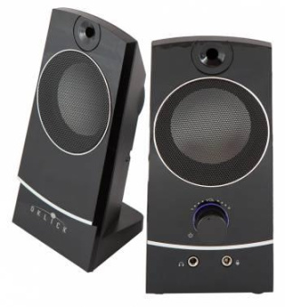 Колонки Оклик OK-118 2.0 черный 4Вт от магазина РЭССИ