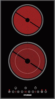 Варочная поверхность Hyundai HHE 3285 BG черный от магазина РЭССИ