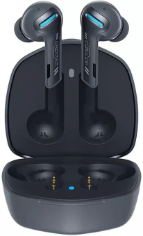 Гарнитура вкладыши QCY G1 серый беспроводные bluetooth в ушной раковине (BH21G1A) от магазина РЭССИ