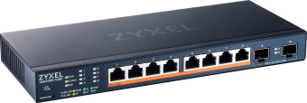 Коммутатор Zyxel NebulaFlex XMG1915-10EP-EU0101F (L2+) 8x2.5Гбит/с 2SFP+ 8PoE++ 130W управляемый от магазина РЭССИ