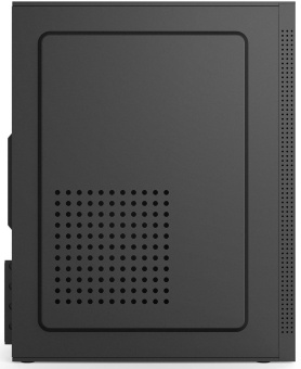 Корпус KingPrice KPCC-MN202 черный без БП mATX 1x80mm 1x120mm 2xUSB2.0 audio от магазина РЭССИ