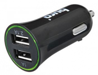 Автомобильное зар./устр. Buro XCJ-041-2.1A 10.5W 2.1A+1A 2xUSB универсальное черный от магазина РЭССИ