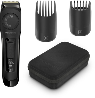 Триммер Rowenta Expert TN3841F4 черный (насадок в компл:2шт) от магазина РЭССИ