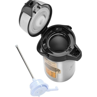 Настольный термос Арктика 3.5 л с пневмонасосом стальной 501-3500 от магазина РЭССИ