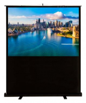 Экран Cactus 120x160см FloorCompactExpert CS-PSFLCE-160X120 4:3 напольный рулонный от магазина РЭССИ