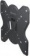 Кронштейн для телевизора Onkron M1S черный 17"-43" макс.35кг настенный фиксированный от магазина РЭССИ