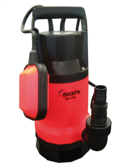 Насос дренажный Вихрь ДН-750 750Вт 15300л/час (68/2/2) от магазина РЭССИ