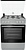 Плита Газовая Gorenje GI6121XH нержавеющая сталь (стеклянная крышка) реш.сталь от магазина РЭССИ
