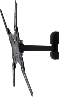 Кронштейн для телевизора Buro MF1 черный 13"-60" макс.25кг настенный поворот и наклон от магазина РЭССИ