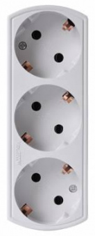 Сетевой разветвитель Buro BU-PS3G-W (3 розетки) белый (пакет ПЭ) от магазина РЭССИ