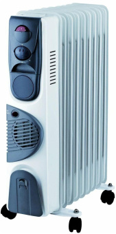 Радиатор масляный Centek CT-6203-9 2400Вт белый от магазина РЭССИ