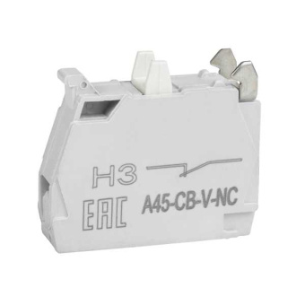 Блок контактный OptiSignal D22A 45-CB-VNC 1НЗ винтовой зажим ZBE102 от магазина РЭССИ