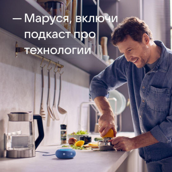 Умная колонка VK Капсула Мини Маруся синий морской 5W 1.0 BT 10м (MRC02BL) от магазина РЭССИ