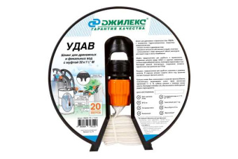 Шланг УДАВ 32мм с фитингом 1 1/2'M, бухта 20м от магазина РЭССИ