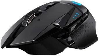 Мышь Logitech G502 Lightspeed черный оптическая 25600dpi беспров. USB 9but (910-005567) от магазина РЭССИ