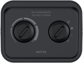 Тепловентилятор Royal Clima Notte RFH-N1500DC-BL 1500Вт черный от магазина РЭССИ