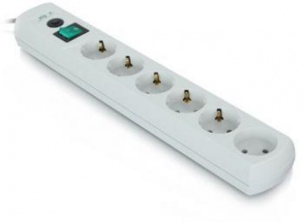 Сетевой фильтр Most RG 3м (6 розеток) белый (коробка) от магазина РЭССИ