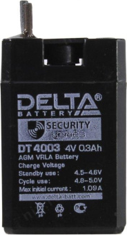 Батарея для ИБП Delta DT 4003 4В 0.3Ач от магазина РЭССИ