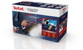 Утюг Tefal FV9835E0 3000Вт черный/фиолетовый от магазина РЭССИ