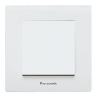 Выключатель Panasonic Karre Plus скрыт. 1кл. с подсветкой IP20 белый (упак.:1шт) (WKTC00432WH-RU) от магазина РЭССИ