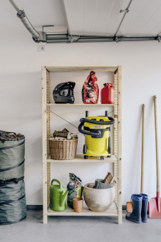 Строительный пылесос Karcher WD 3 P V-17/4/20 1000Вт (уборка: сухая/сбор воды) желтый от магазина РЭССИ