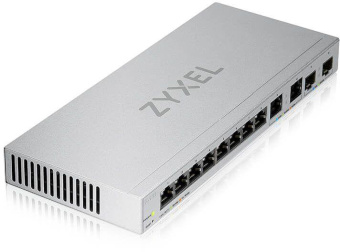 Коммутатор Zyxel XGS1210-12-ZZ0102F 8x1Гбит/с 2x2.5Гбит/с 2SFP+ управляемый от магазина РЭССИ