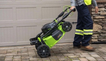 Газонокосилка роторная Greenworks GC82LM51SP2 (2515907UB) от магазина РЭССИ