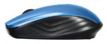 Мышь Оклик 475MW черный/синий оптическая (1000dpi) беспроводная USB для ноутбука (3but) от магазина РЭССИ