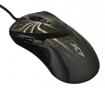 Мышь A4Tech Oscar Editor XL-747H коричневый/рисунок лазерная (3600dpi) USB2.0 (6but) от магазина РЭССИ