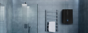 Водонагреватель Electrolux SmartInverter EWH 30 2кВт 30л электрический настенный/черный от магазина РЭССИ