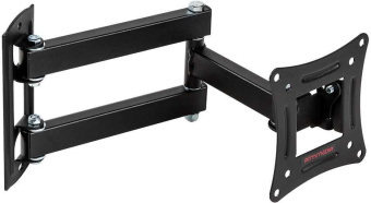Кронштейн для телевизора Arm Media LCD-104 черный 10"-32" макс.15кг настенный поворотно-выдвижной и наклонный от магазина РЭССИ