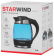 Чайник электрический Starwind SKG2216 1.8л. 2200Вт синий/черный (корпус: стекло) от магазина РЭССИ
