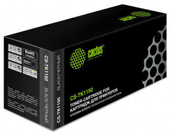 Картридж лазерный Cactus CS-TK1150 TK-1150 черный (3000стр.) для Kyocera Ecosys P2235d/P2235dn/P2235dw/M2735dw от магазина РЭССИ