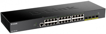Коммутатор D-Link DGS-1250-28X/A1A 24G 4SFP+ управляемый от магазина РЭССИ