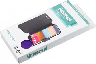 Чехол (флип-кейс) Redline для универсальный 5-6" iBox Universal фиолетовый (УТ000010107) от магазина РЭССИ