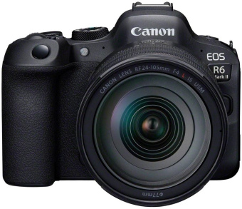 Фотоаппарат Canon EOS R6 Mark II kit черный 1.62Mpix 3" UHD 4K WiFi RF 24-105mm f/4 L IS USM LP-E6NH (с объективом) от магазина РЭССИ