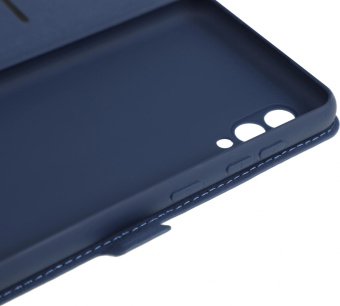 Чехол (флип-кейс) DF для Samsung Galaxy A02 sFlip-85 синий (DF SFLIP-85 (BLUE)) от магазина РЭССИ